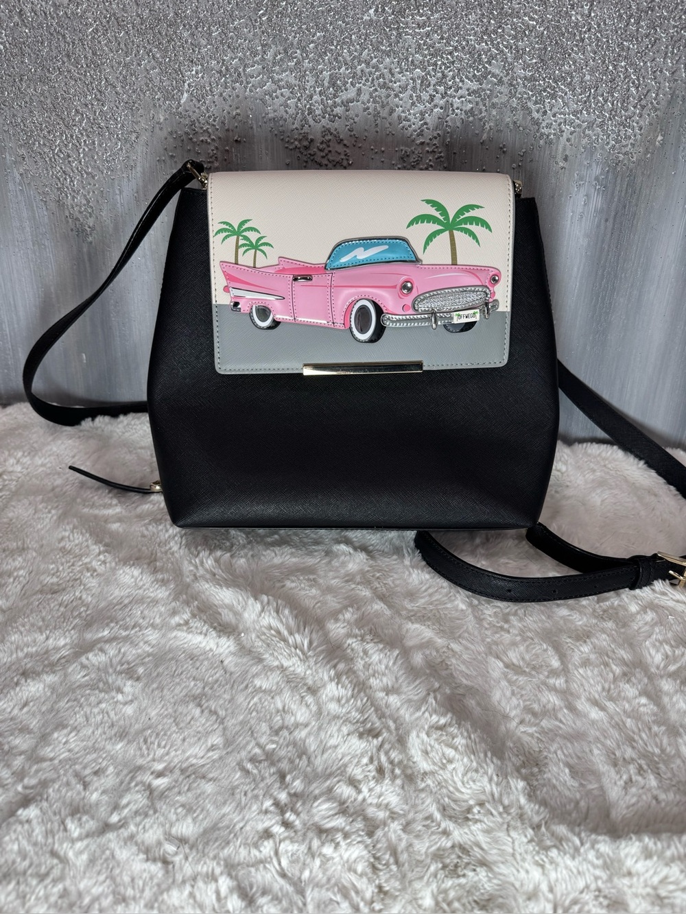 Kate Spade New York Cadillac Convertible Flap Backpack Handbag